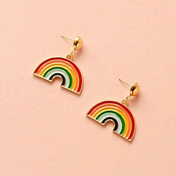 Jewelry - 🧚🏽4x HOST PICK🌿 Boho Rainbow Drop Earrings